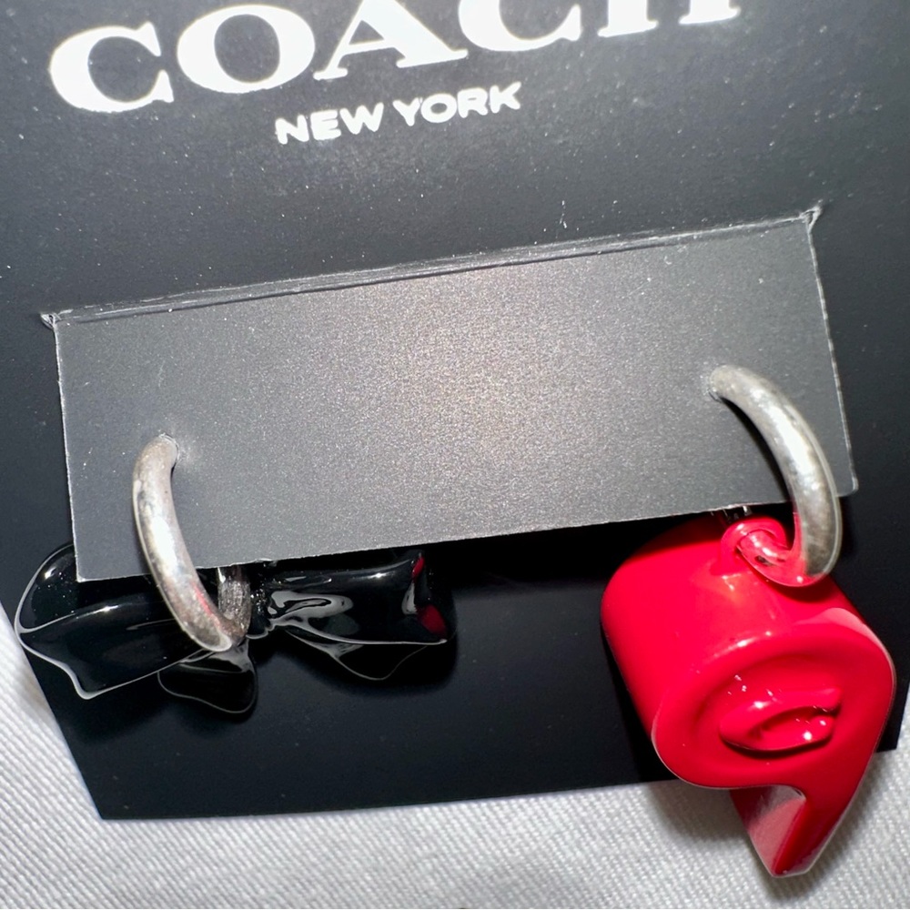 COACH Hypoallergenic Earrings - Picture 5 of 8